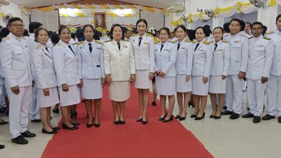 ร่วมกิจกรรมพิธีถวายพวงมาลา เนื่องวันคล้ายวันสวรรคตพระบาทสมเด็จพระบรมชนกาธเบศร มหาภูมิพลอดุลยเดชมหาราชบรมนาถบพิตร 13 ตุลาคม 2568