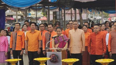 ร่วมพิธีบวงสรวงดวงวิญญาณเจ้าพ่อพระยาแล พิธีถวายช้างและพิธีเปิดงานเจ้าพ่อพญาแล อำเภอจัตุรัส จ.ชัยภูมิ ประจำปี 2569 ณ ที่ว่าการอำเภอจัตุรัส วันที่ 13 มีนาคม 2569
