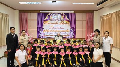 การจัดการศึกษาปฐมวัย พิธีมอบอนุบัตร บัณฑิตน้อย ประจำปีการศึกษา 2568 ศูนย์พัฒนาเด็กเล็กเทศบาลตำบลหนองบัวโคก วันที่ 1 พฤษภาคม 2569 ณ ห้องประชุมขุนศรีชั้น 2 อาคารอเนกประสงค์เฉลิมพระเกียรติฯเทศบาลตำบลหนองบัวโคก