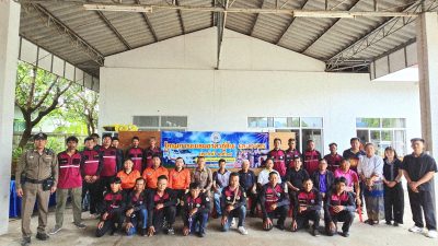 โครงการอบรมอาสากู้ชีพ OTOS ประจำปี 2569 ณ อาคารป้องกันบรรเทาสาธารณภัย เทศบาลตำบลหนองบัวโคก วันที่ 5 พฤษภาคม 2569 เวลา 09.00 น.